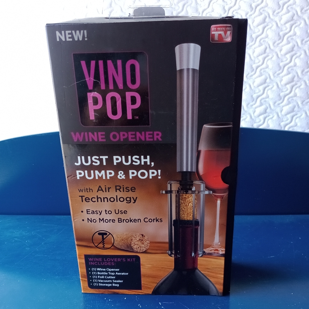 VINO POP WINE OPENER KIT